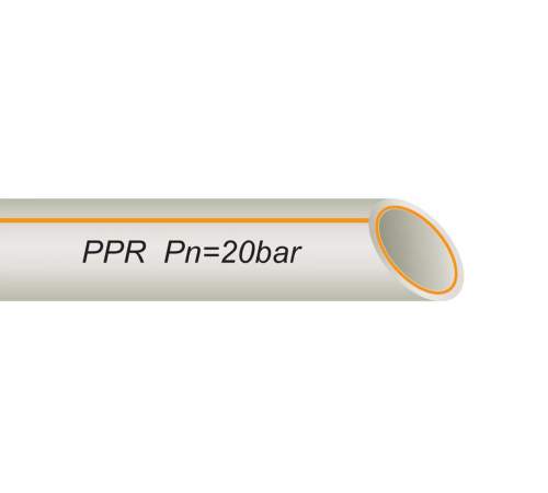Труба VS PLAST FR-PPR PIPE 25 мм полипропиленовая стекловолокном 